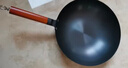 美的（Midea）铁锅炒锅 无涂层精铁炒菜锅 平底牛排煎锅家用燃气灶电磁炉通用 实拍图