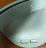 多彩（Delux）M618AIR GX轻量化人体工学无线垂直立式鼠标办公静音鼠标电脑笔记本通用 超长待机 松叶绿 实拍图