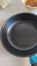 【亏本清仓】韩式麦饭石色不粘锅平底锅铁锅电磁炉不带盖 黑色小煎锅 16cm 实拍图