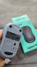 罗技（Logitech）M221 轻音鼠标 无线鼠标 办公鼠标 对称鼠标 带无线微型接收器 雾霭蓝 实拍图