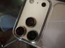蓝猩先生适用苹果17Promax镜头膜 iPhone17pro后摄像头膜蓝宝石高清耐磨耐刮手机保护膜 银 实拍图
