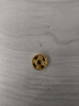 中银鑫行黄金吊坠足金999五帝币手链转运珠金钱币DIY编绳手串手绳 顺治通宝（不带绳克重多退少补） 约0.2g 实拍图