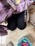 小马宝莉女童裤子秋冬款儿童加绒长裤女孩舒适保暖运动裤卫裤 黑 140 实拍图