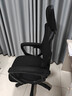 锦汐 电脑椅家用办公椅子靠背人体工学椅学习转椅老板座椅游戏电竞椅 【可后躺】黑框黑网 实拍图