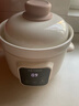 天际（TONZE）母婴电炖锅 宝宝辅食锅陶瓷 蒸煮米油分月龄直炖微压炖锅BB煲迷你炖盅 DDG-10DB 1L 实拍图