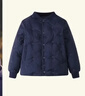 罗蒙儿童羽绒服校园服内胆男童女童秋冬季轻薄保暖内穿大童 藏青 140 实拍图