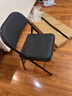 苡茉折叠椅子加固版靠背椅便携餐椅电脑椅家用凳宿舍学习椅会议办公椅 实拍图