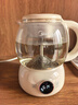 美的（Midea）煮茶器煮茶壶花茶壶 养生壶迷你恒温电热水壶蒸茶器喷淋式316L不锈钢烧水壶黑茶茶具1升YSTM-Z11 实拍图
