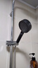 增压花洒喷头黑武士魔幻五档淋浴花晒头淋雨喷淋花酒超强单热水器 黑武士硬刺花洒1个 实拍图