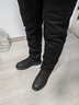 海澜之家HLA男鞋休闲皮鞋子秋冬男士板鞋运动鞋HAAXXM1EBF038 黑色39 实拍图