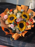 馨仪鲜花速递玫瑰向日葵康乃馨花束生日礼物全国同城配送 向日葵玫瑰混搭花束 实拍图