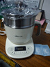 小熊（Bear）不锈钢电煮锅 电蒸锅  宿舍多功能锅小电锅 0涂层蒸煮一体可预约 小型1-2人用分体式 C12N7 配蒸笼 实拍图