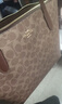 蔻驰（COACH）【品牌直供】女士FIONA24手提单肩托特包棕褐色CBT18新年礼物 实拍图