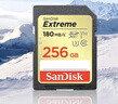 闪迪（SanDisk）256GB SD内存卡 4K V30 U3 C10 相机存储卡 读速180MB/s 写速130MB/s 高速连拍 微单/单反相机 实拍图