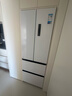 美的（Midea）400L法式四开门冰箱超薄零嵌入式小户型一级能效风冷无霜节能变频以旧换新白色MR-418WFPE国家补贴 实拍图