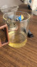 泥也茶杯玻璃泡绿茶杯茶水分离杯耐热加厚带过滤男士办公个人专用高端 实拍图