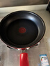 特福（Tefal）平底锅家用牛排不粘煎锅少油烟有钛煎饼锅电磁炉燃气灶通用24cm 实拍图