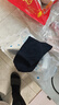 【品质耐穿袜子】新款中筒袜防滑束腰男运动袜亲肤吸汗纯色黑白袜 【黑+白+灰+米白+军绿】 5双 均码 实拍图