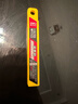 得力(deli)【超级爆款】13刀头SK5合金钢小号美工刀片/裁纸刀片 10片便携装  办公用品 2012 实拍图
