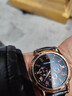 【网红爆款】商务腕表石英运动表休闲皮带男女手表 合金黑色【升级】 实拍图