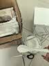 页川百世（YeChuan Best）欧式陶瓷杯咖啡杯套装 创意简约家用办公咖啡杯子碟勺架子 纯白1杯1碟1勺 实拍图