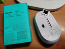 罗技（Logitech）M196 无线蓝牙鼠标 办公鼠标 笔记本商务办公家用 小巧便携 对称手型 珍珠白 实拍图