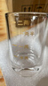 拜杰白酒杯二两描金刻度玻璃酒杯高档家用酒店饭店啤酒杯酒具套装6个 实拍图