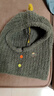 Kocotree【新年礼物】kk树儿童帽子秋冬保暖毛线帽男女童围脖一体帽可爱 实拍图