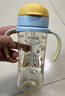 贝亲（Pigeon）自然成长翻盖直饮吸管 大童奶瓶330ml 马戏团 18月+ AA279 实拍图
