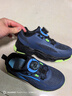 江博士（DR·KONG）江博士秋季男女童潮流免系旋钮扣鞋带儿童户外运动儿童鞋 蓝色 31 晒单实拍图