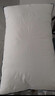 京东京造五星级酒店羽绒枕头 优质白鹅绒蓬松柔软成人男女枕芯 单只高枕 实拍图