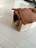 阿柴与猫封闭式猫窝大房子小型犬狗窝睡觉猫狗屋可拆洗四季通用宠物窝 实拍图