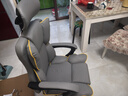 锦汐电脑椅办公椅子电竞椅家用人体工学椅老板椅主播靠背椅皮革转椅 灰色+4级杆+乳胶【二代升级】 实拍图