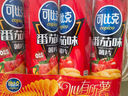 可比克薯片番茄味105g桶装休闲膨化食品零食解馋小吃 实拍图