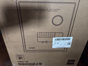 得力保险柜家用型 密码保险箱办公财务专用小型文件柜全钢防盗入墙入柜床头保管柜 曜臻AE610高45cm 实拍图