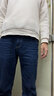 真维斯（Jeanswest）牛仔裤男2025秋冬潮流简约直筒裤男休闲牛仔男士长裤蓝色常规30 实拍图