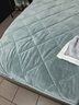 水星家纺床垫乐肤绒加厚软床垫保暖吸湿床垫子可折叠床褥 1.5m 素灰色 实拍图