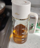 小熊（Bear）油壶 调料瓶抗菌玻璃油瓶酱油瓶600ml 自动开合不挂油CX-W0058 实拍图