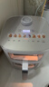美的（Midea）新风炎烤空气炸锅0氟涂层2025年新款双热源免翻面 双可视大视窗空气炸锅蒸烤一体6.5L送礼 KZC6521 实拍图