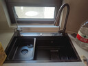四季沐歌厨房水槽大单槽福禄L8系列5MM加厚304不锈钢抗菌集渣洗菜盆75 实拍图