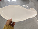 千代源清仓纯色陶瓷盘子餐盘鱼盘瓷碗家用小盘子菜碟吐骨碟骨碟盘长方盘 大号鱼盘 实拍图