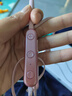 索爱(soaiy) X8无线蓝牙耳机 颈挂式跑步运动音乐耳机半入耳长续航 适用于苹果安卓华为手机 玫瑰金 实拍图
