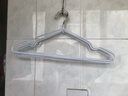 匠心凌【现货速发】衣架 加粗无痕晾衣架 阳台衣服架子衣挂防滑衣撑 白色40g-【10支】 实拍图