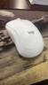 罗技（Logitech）M221 轻音鼠标 无线鼠标 办公鼠标 对称鼠标 带无线微型接收器 米白色 实拍图