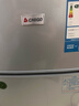 志高（CHIGO）小冰箱迷你小型家用冷藏冷冻两用宿舍出租房用双门办公室电冰箱节能省电 【一级能效】58L银色【三天约一度电】 实拍图