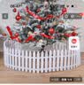 TaTanice栅栏20片 白色塑料栅栏花园护栏树装饰围栏场景布置装饰摆件布置 实拍图