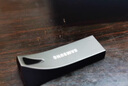 三星（SAMSUNG）128GB USB3.1 U盘 BAR 学习办公 金属高速优盘 车载U盘 读速400MB/s（Gen 1）香槟银 适用哨兵模式 实拍图