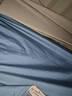京东京造 植素超柔贡缎 60支长绒棉A类纯棉床单床上四件套 1.5米床 灰蓝 实拍图