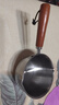 热油小锅泼油锅加厚不锈钢木柄防烫带刻度双倒流口不挂油无涂层 【木柄】爆款300ml 实拍图