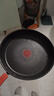 苏泊尔（SUPOR）有钛平底锅不粘锅牛排煎锅煎蛋煎饼 电磁炉燃气灶通用 极光不锈钢 30cm 实拍图